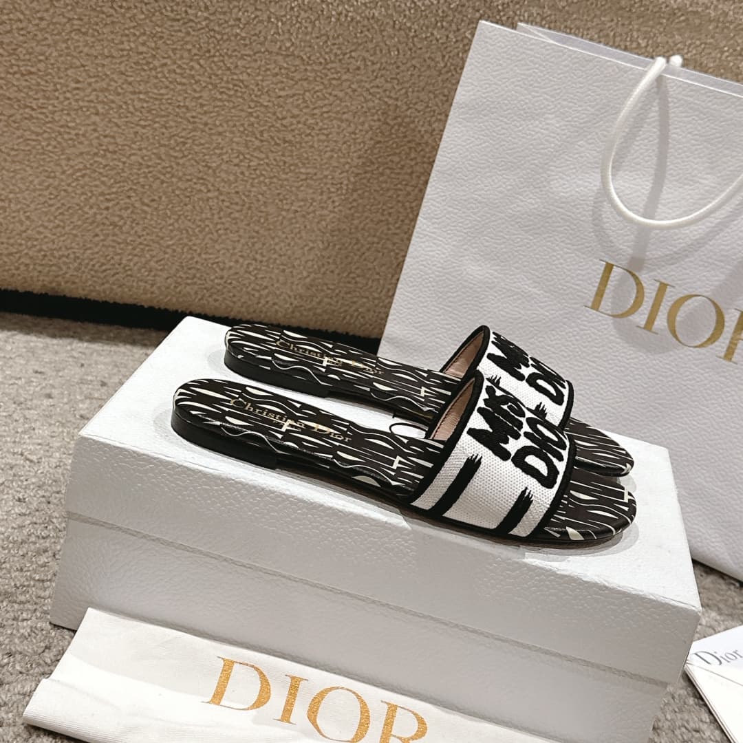 Dior Dway Slide shoes Low Women