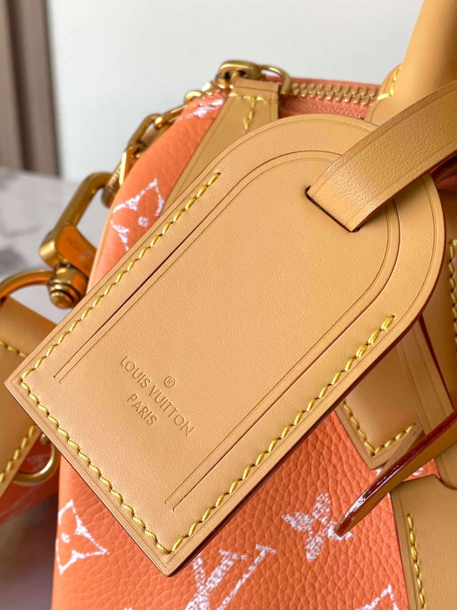 Louis Vuitton Speedy P9 Bandoulière 25 Summer Peach Calf leather TOP
