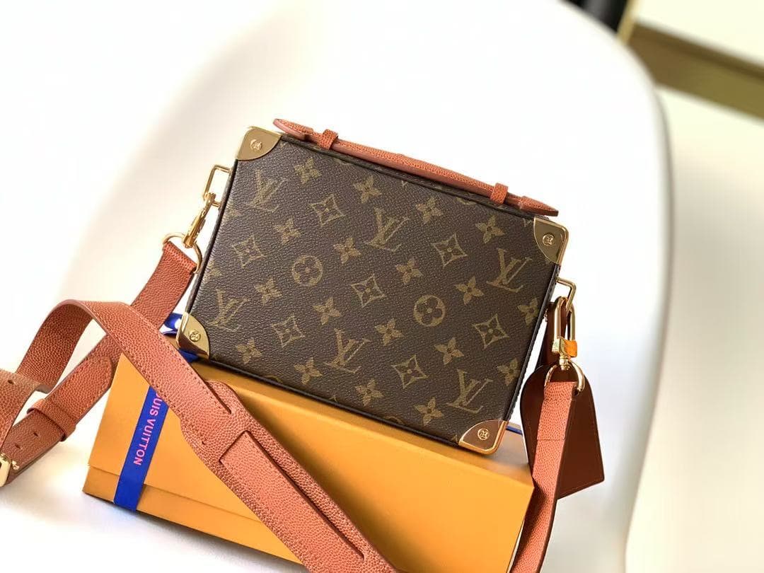 Louis Vuitton LVXNBA HANDLE TRUNK Monogram coated canvas M45785 High