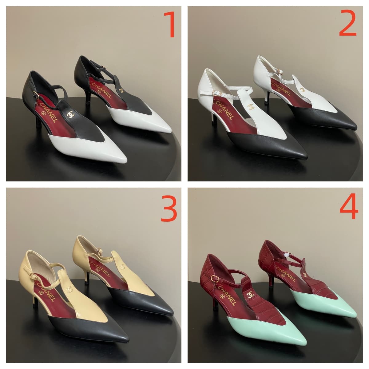Chanel Mary Jane Pumps Shoes Women