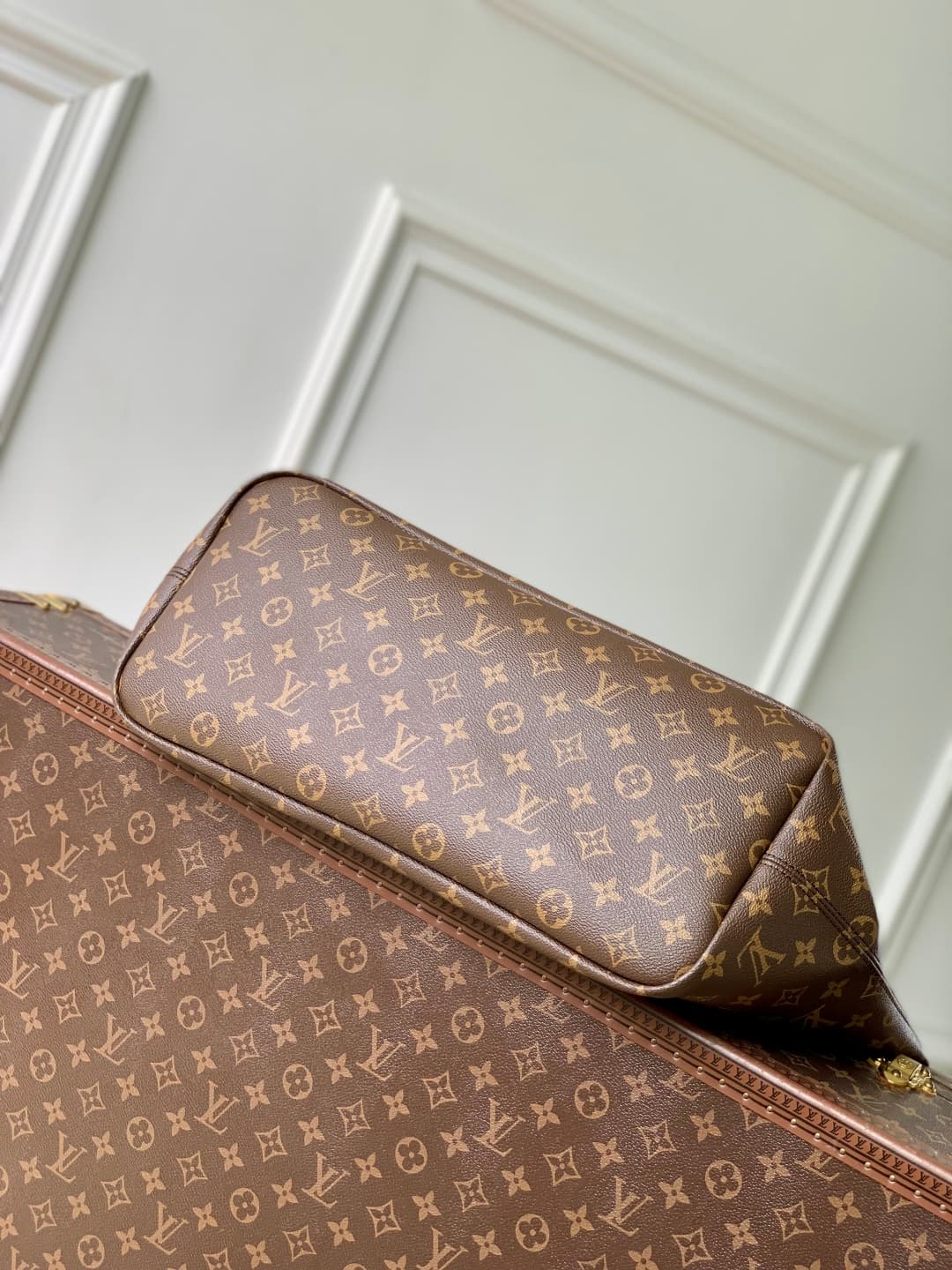 Louis Vuitton Neverfull Inside Out GM Monogram Coated canvas M15124 Beige High
