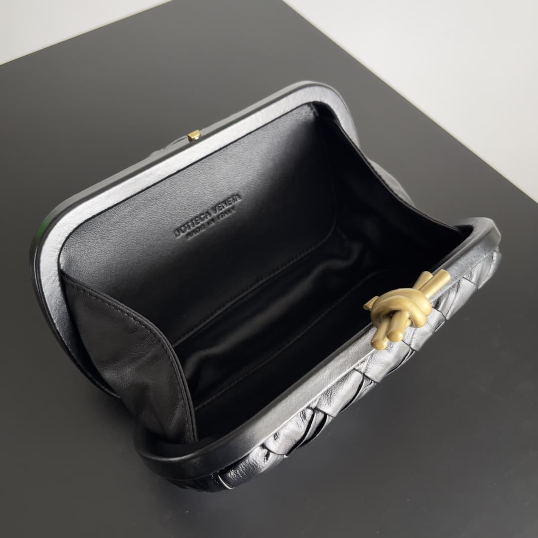 BV Knot Minaudière Clutch Lambskin Top