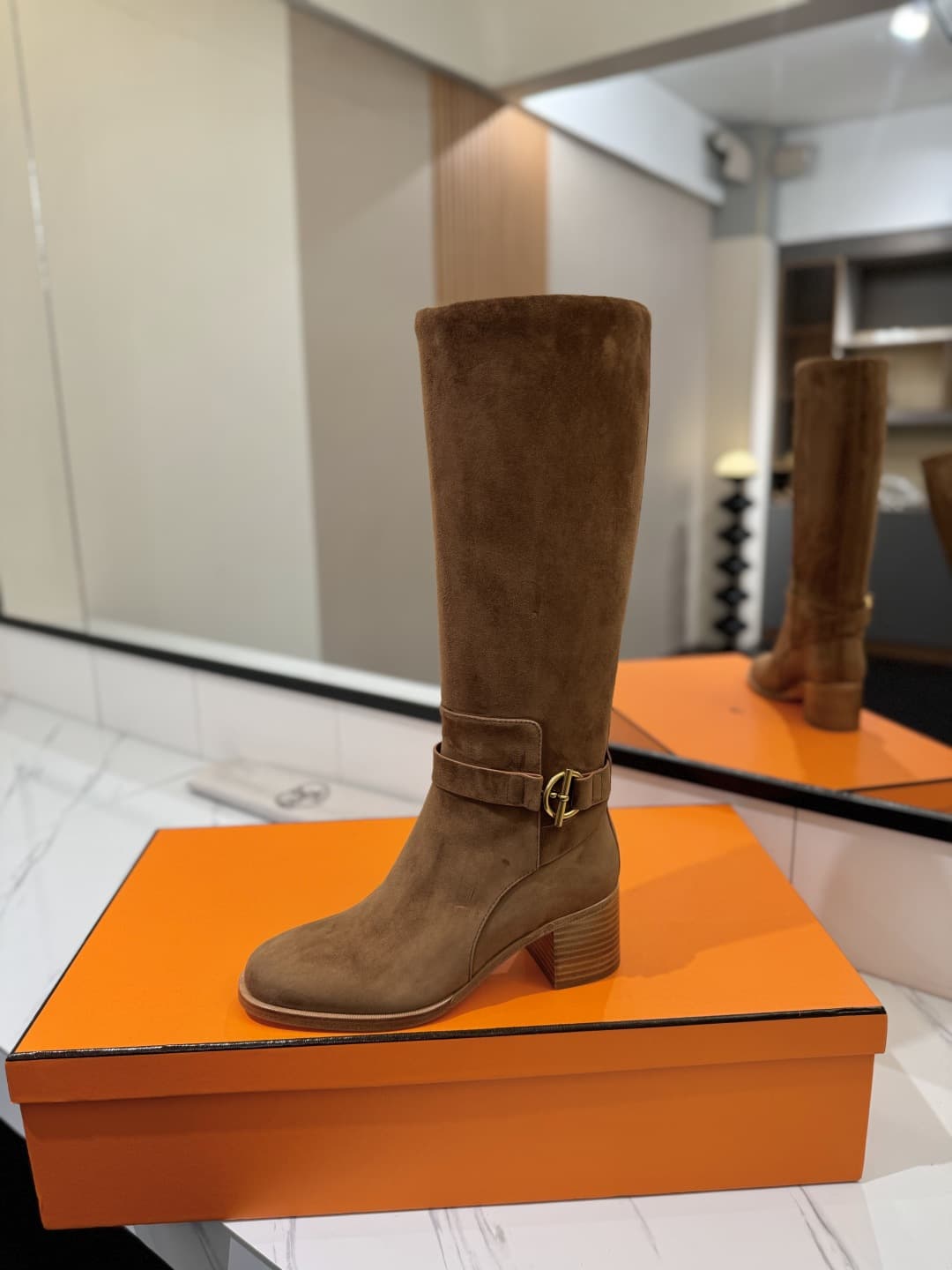 Hermes Justine 50 boots Shoes Women