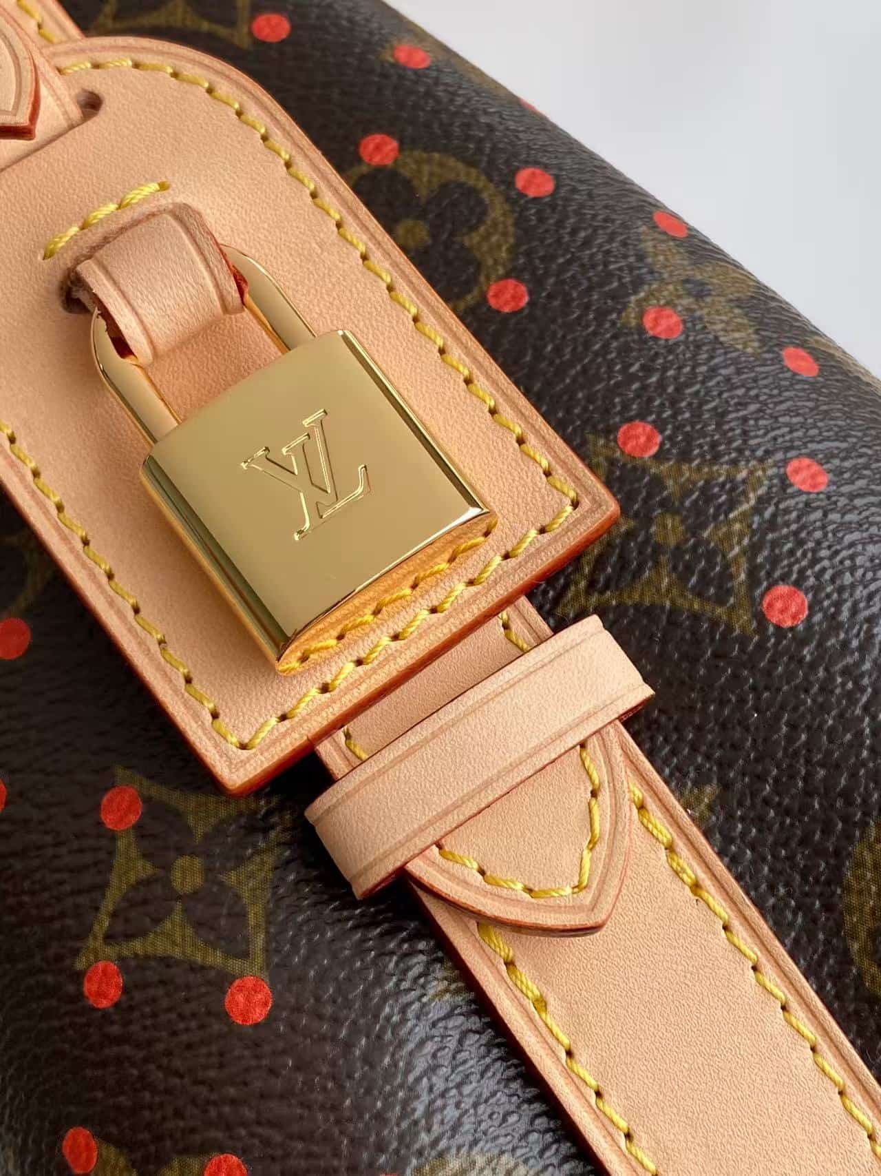 Louis Vuitton All In BB Vibrant Red Monogram coated canvas M29076 High
