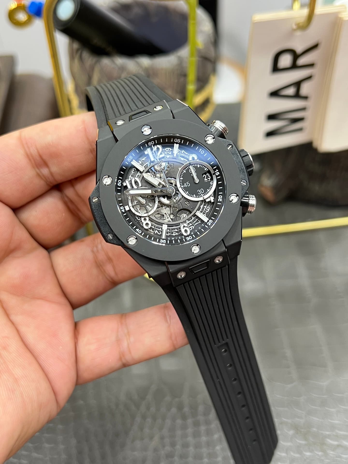 Hublot Big Bang Unico Black Magic Watch TOP