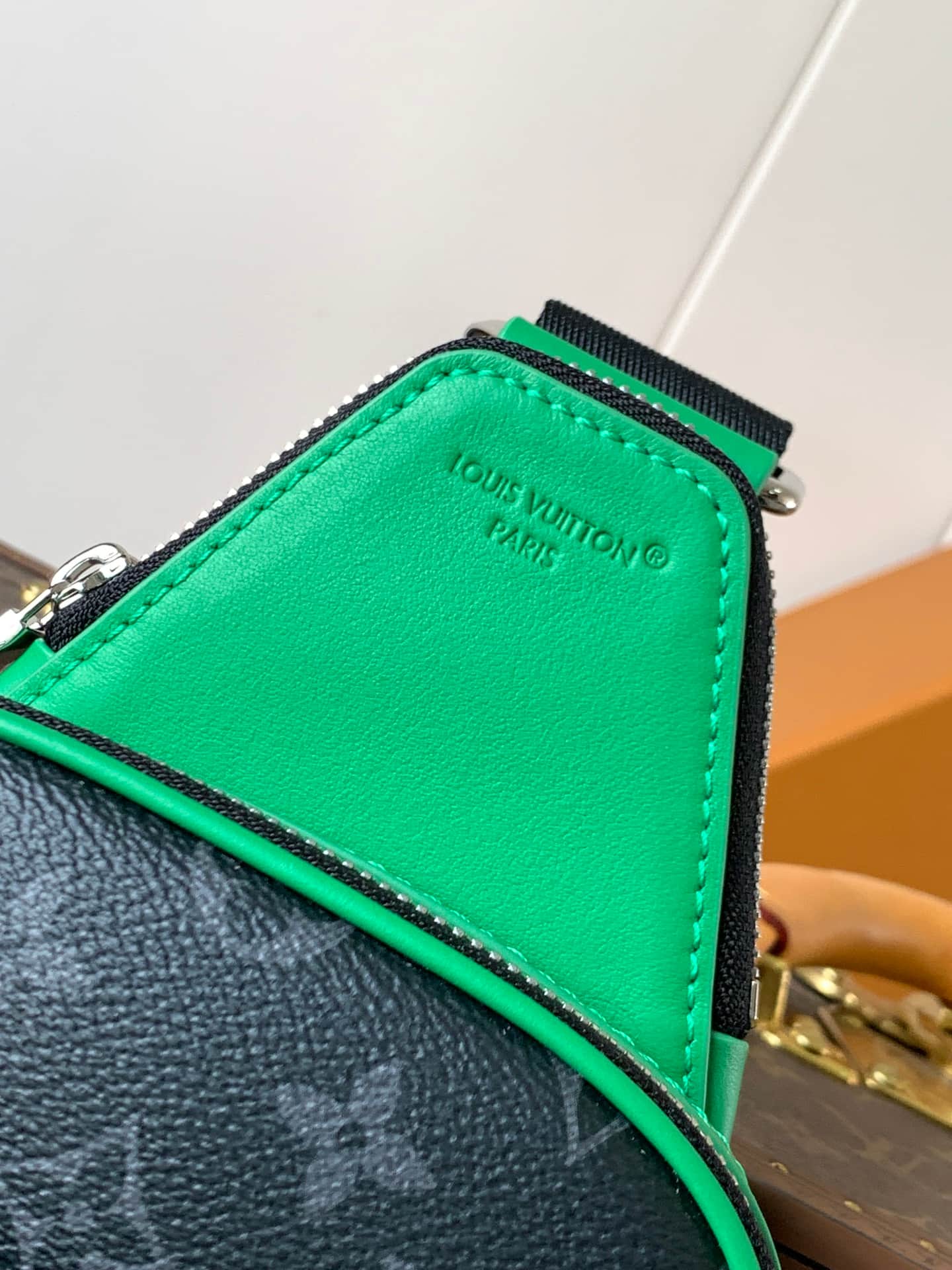 Louis Vuitton Avenue Slingbag PM Bamboo Green Monogram Eclipse coated canvas M25891 High