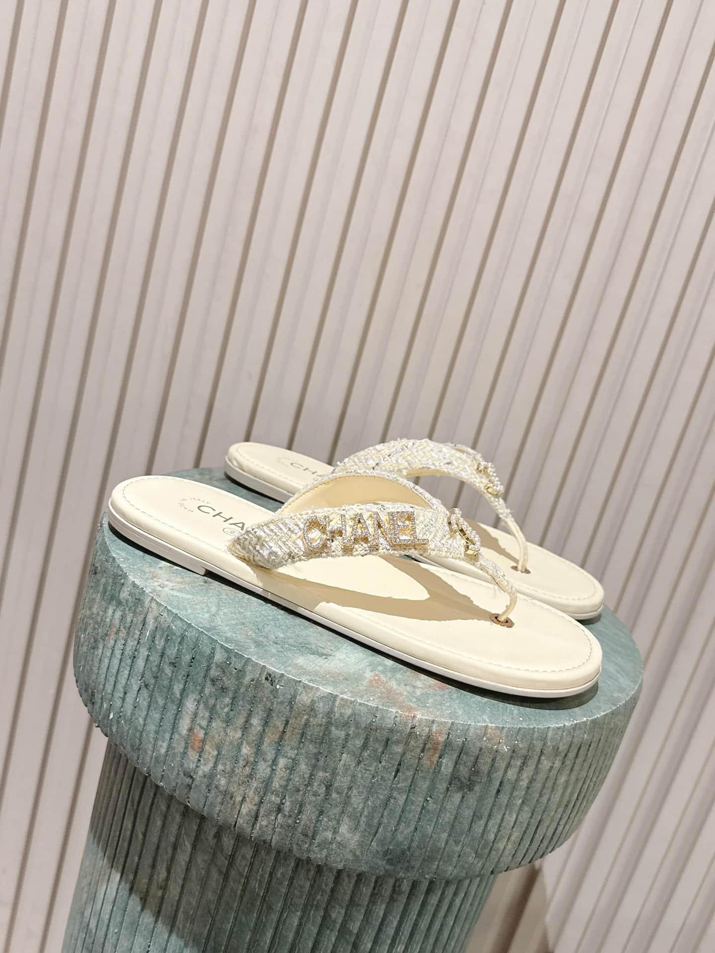 Chanel Thong Sandal Shoes Women