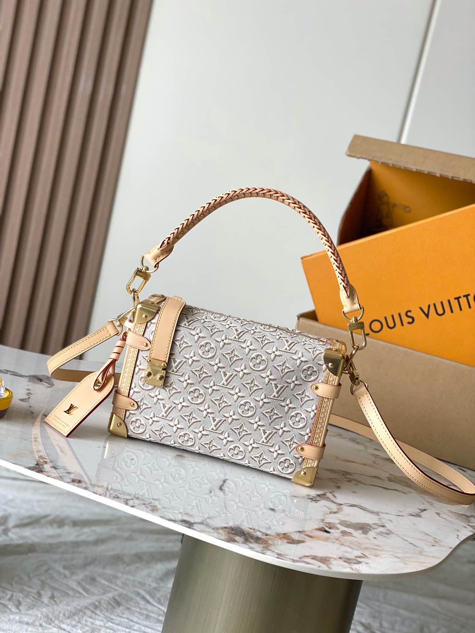Louis Vuitton Side Trunk MM Monogram Emblème Peuplier M2A145 TOP