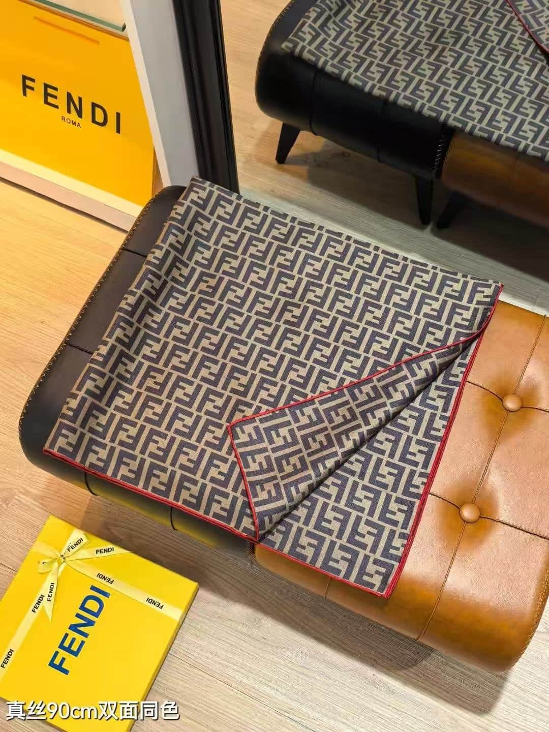 Fendi Roma Silk Scarf