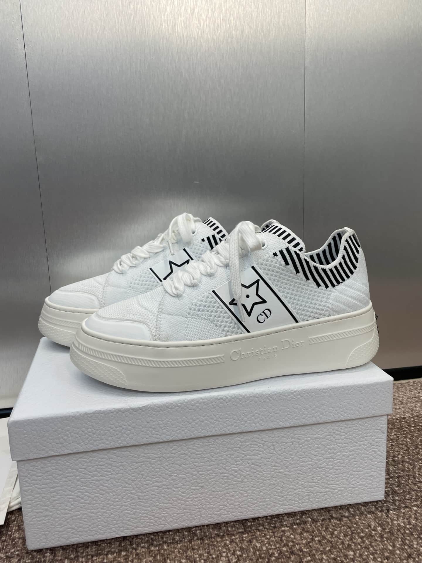 Dior Star Platform Sneaker Shoes Women