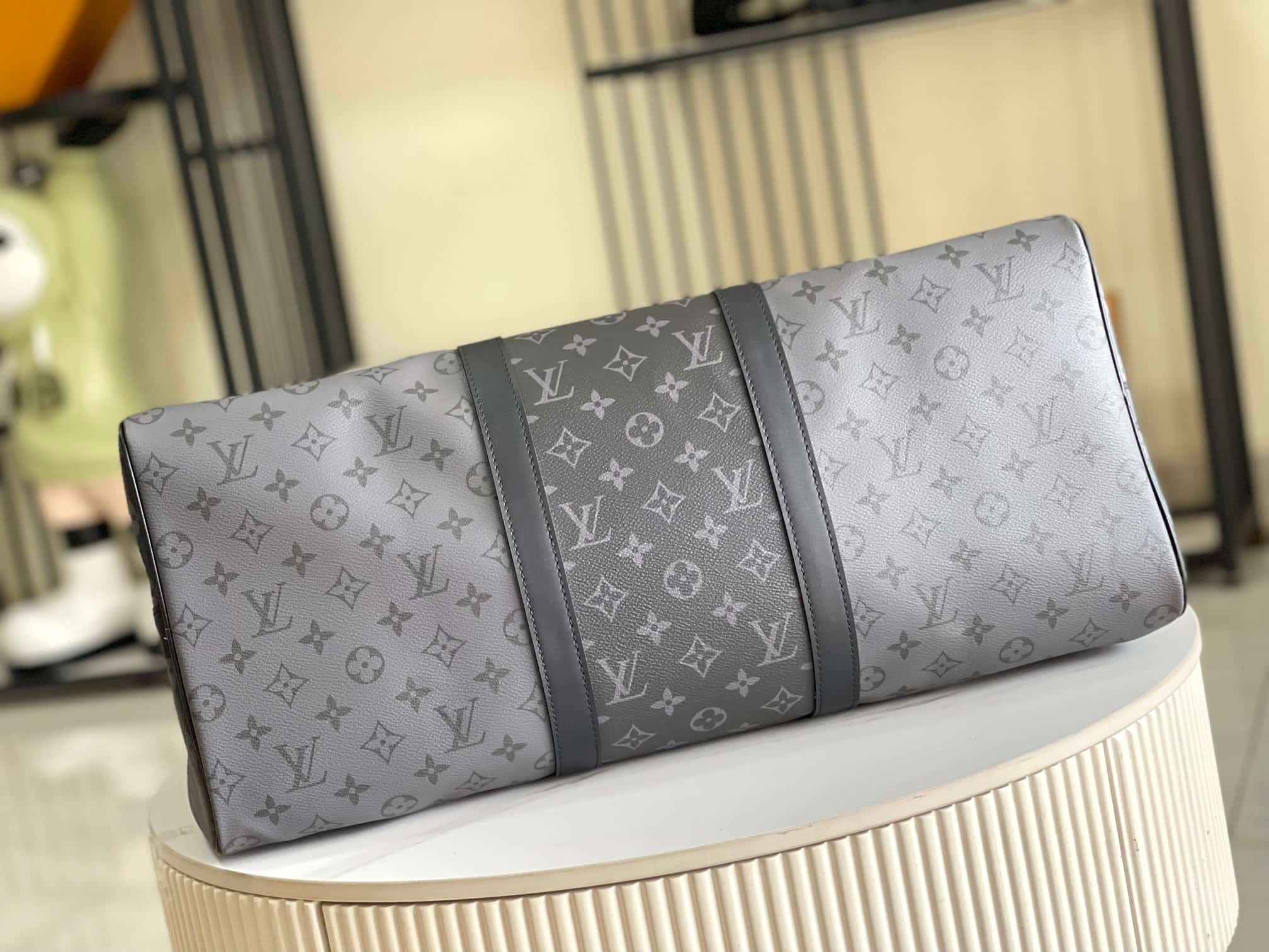 Louis Vuitton Keepall Bandoulière 50 Monogram Eclipse coated canvas M45392 TOP