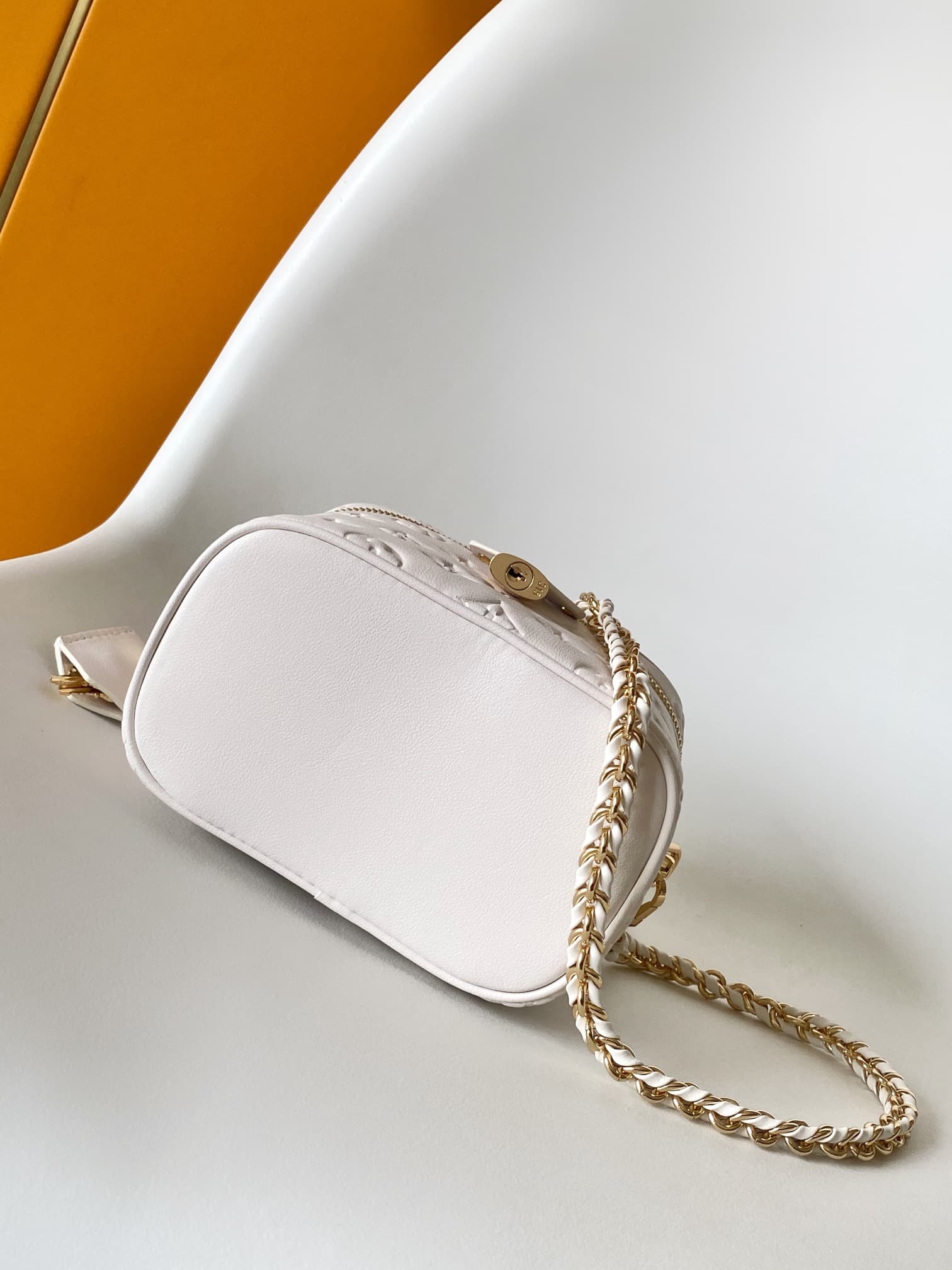Louis Vuitton Vanity PM Cream Puffy lambskin M25219 High