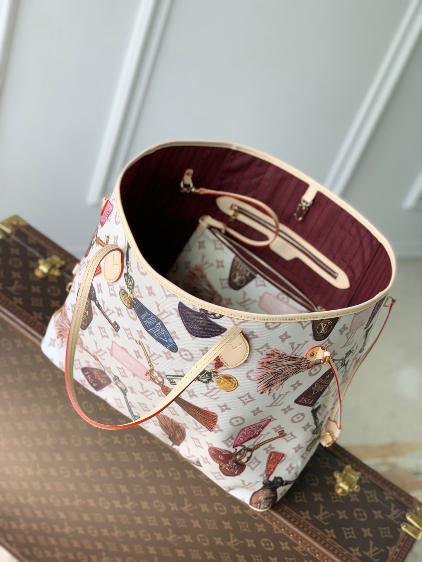 Louis Vuitton Neverfull GM Getaway Linen and coated canvas M29449 High
