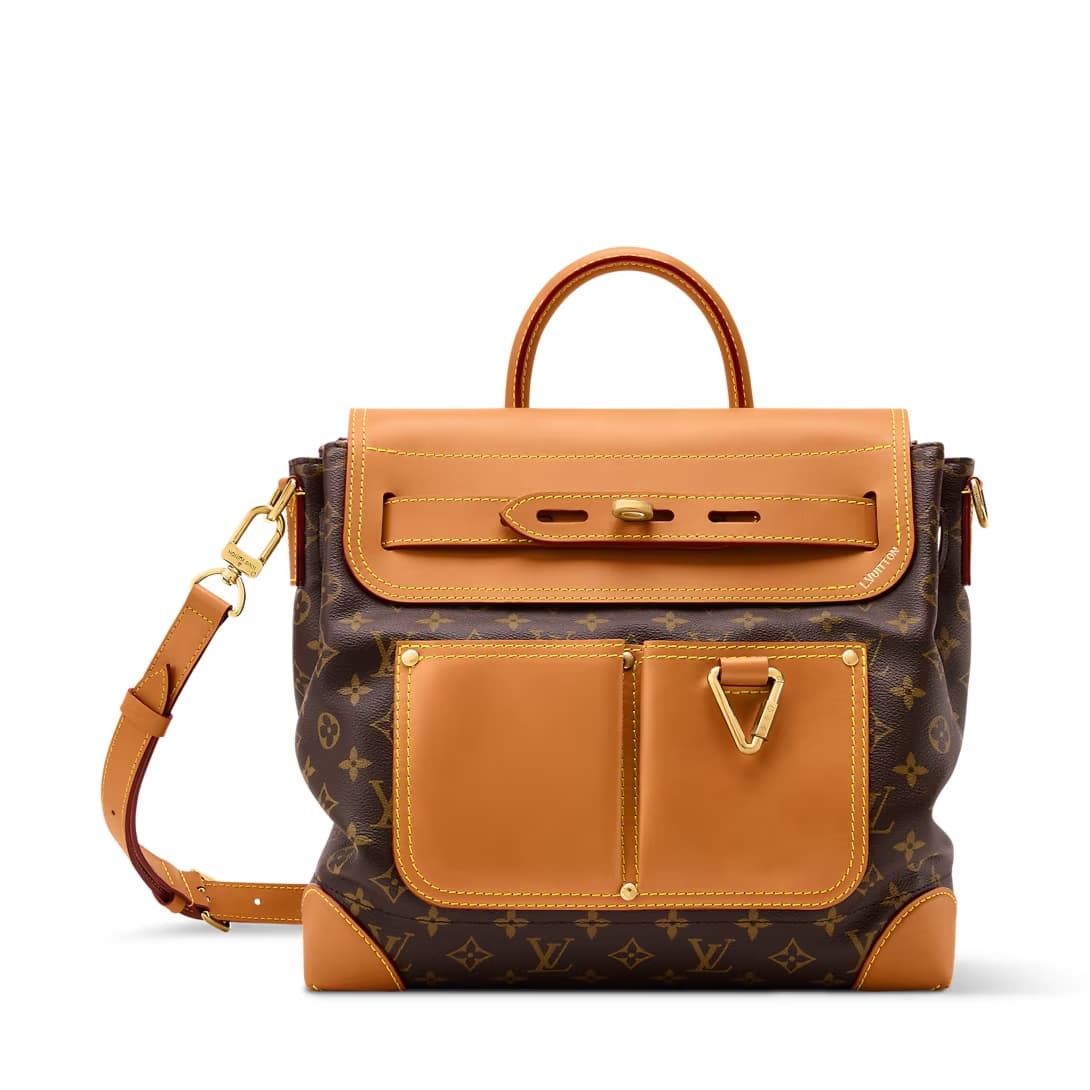 Louis Vuitton Steamer 30 Monogram coated canvas M25989 TOP