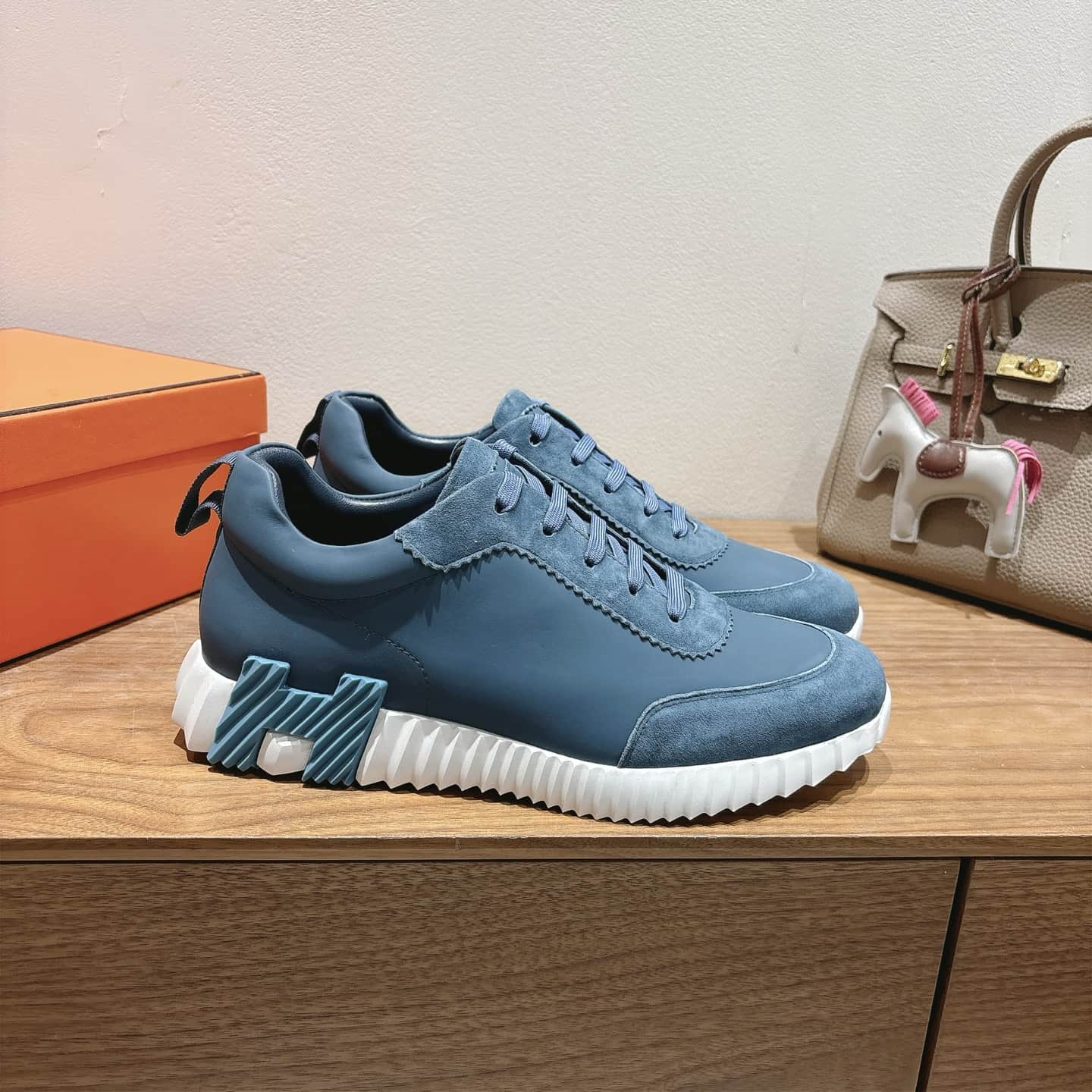 Hermes Bouncing Sneaker Shoes Men Women