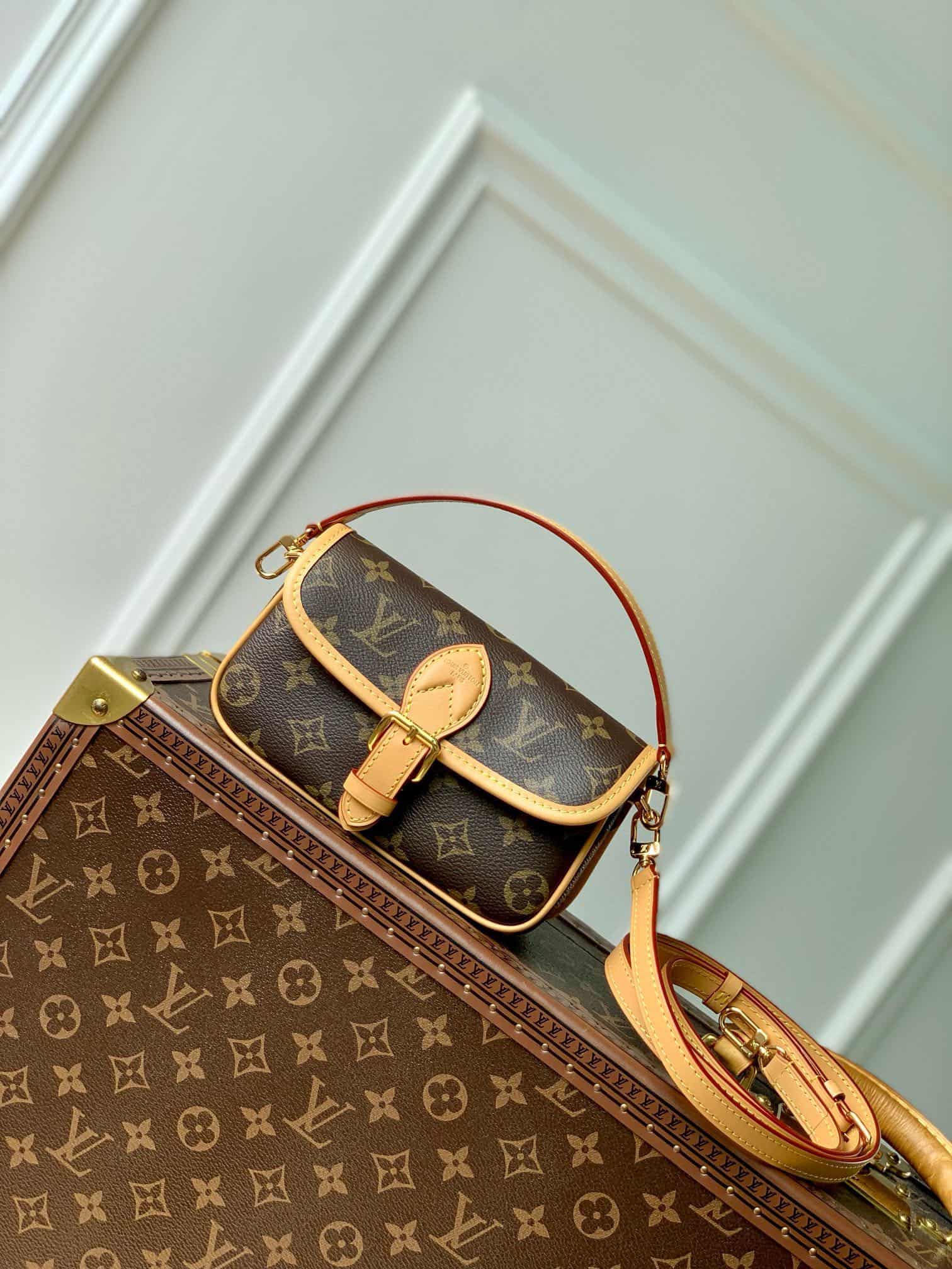 Louis Vuitton Nano Diane Monogram coated canvas M83298 High