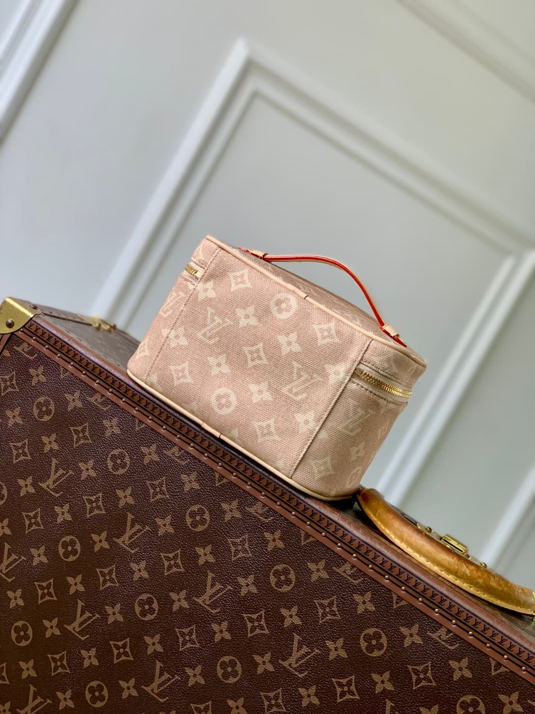 Louis Vuitton x Grace Coddington Nice Mini Meowgram coated canvas M15170 high