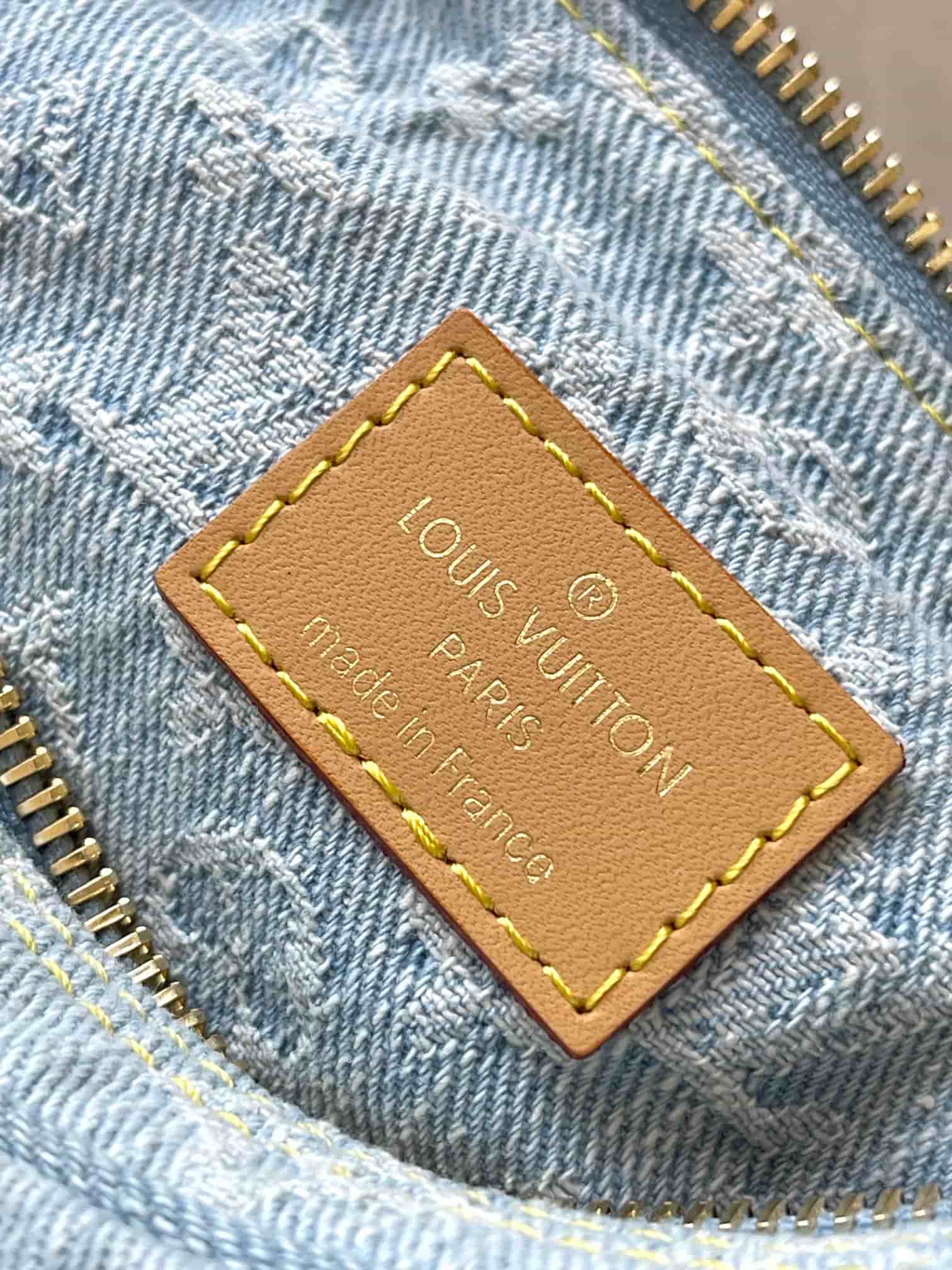 Louis Vuitton Loop Sky Blue Denim M24846 TOP