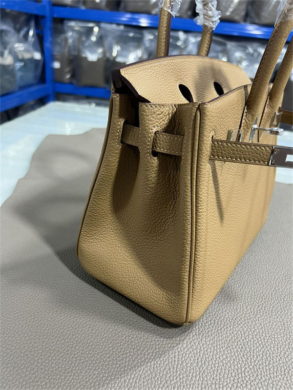 Hermes Birkin 25/30/35cm Bag Togo Leather In Chai WAX High