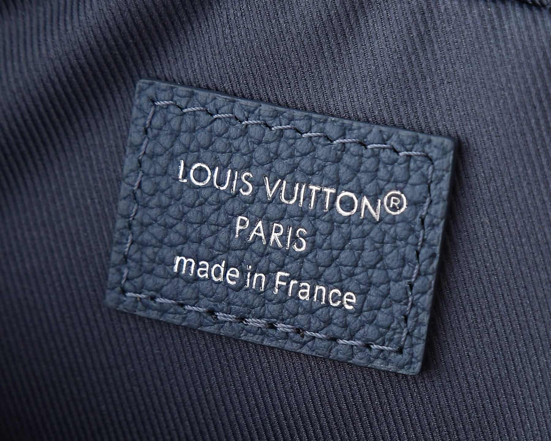 Louis Vuitton Trio Messenger Indigo Blue Damoflage coated canvas M28601 High