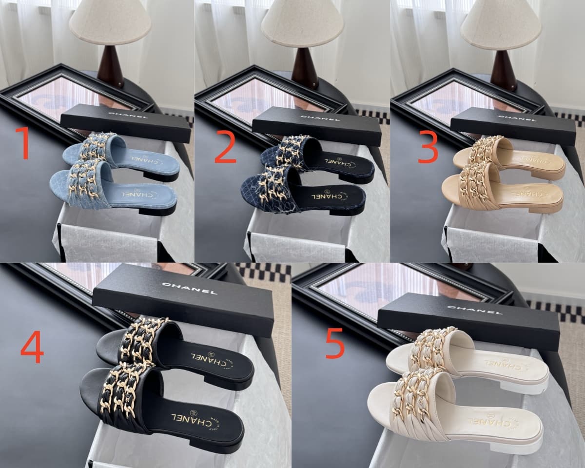 Chanel Sandal shoes Low Women