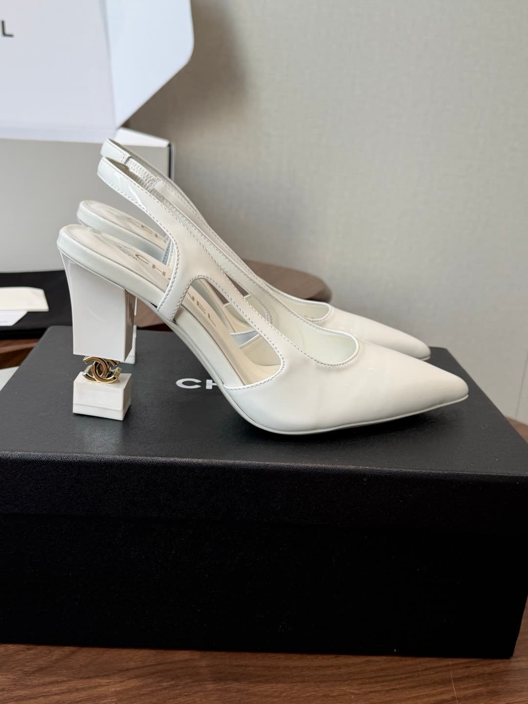 Chanel Slingback Pump Shoes Women