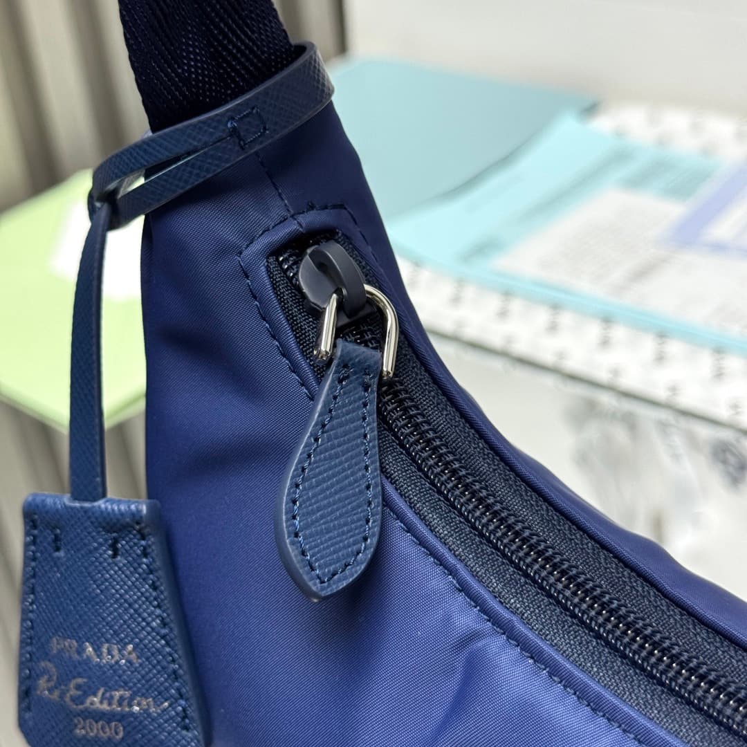 Prada Re-Nylon Re-Edition 2000 mini-bag Royal Blue Recycled Polyamide 1NE515 High