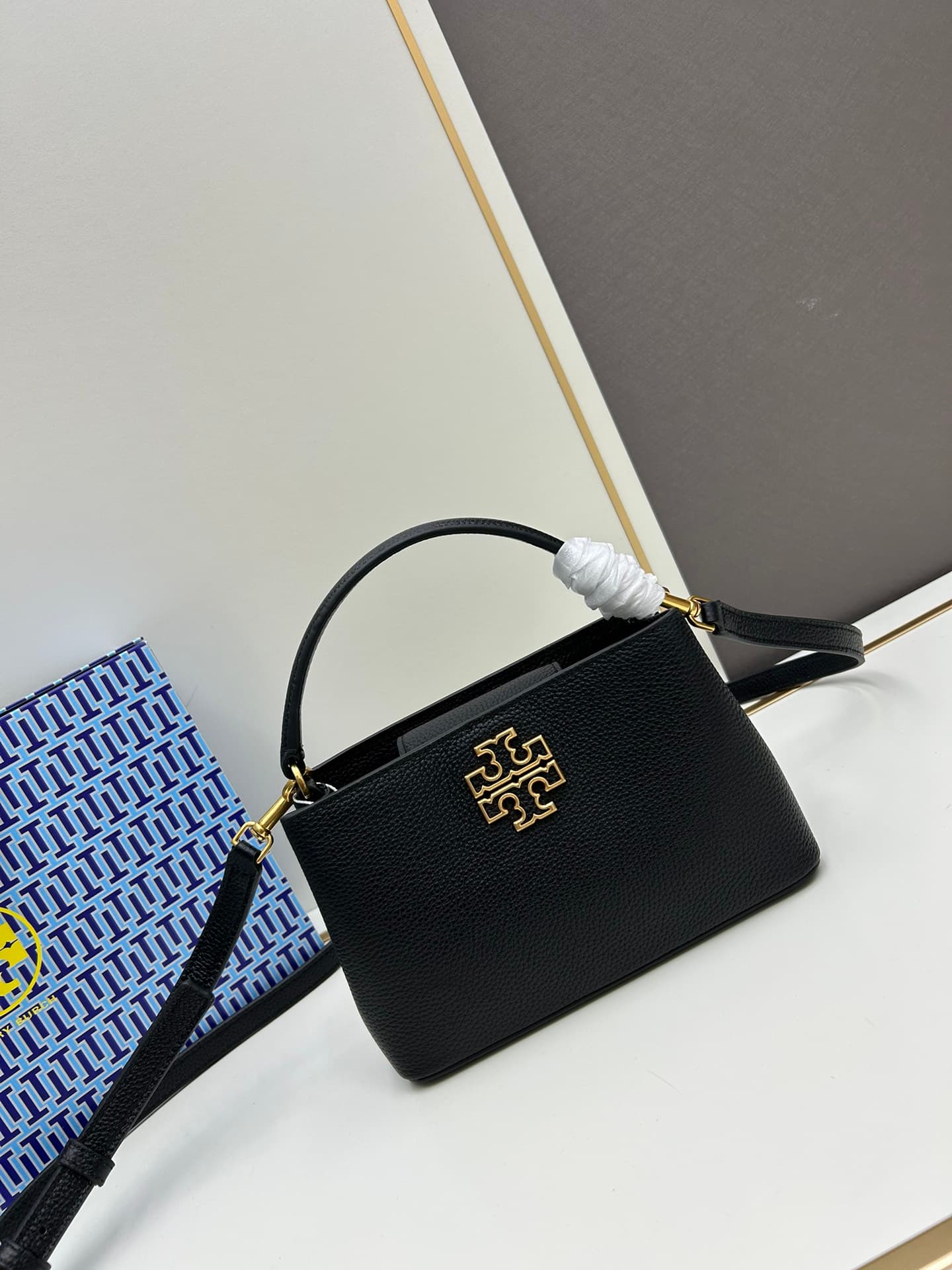 Tory Burch Britten Micro Satchel Black High