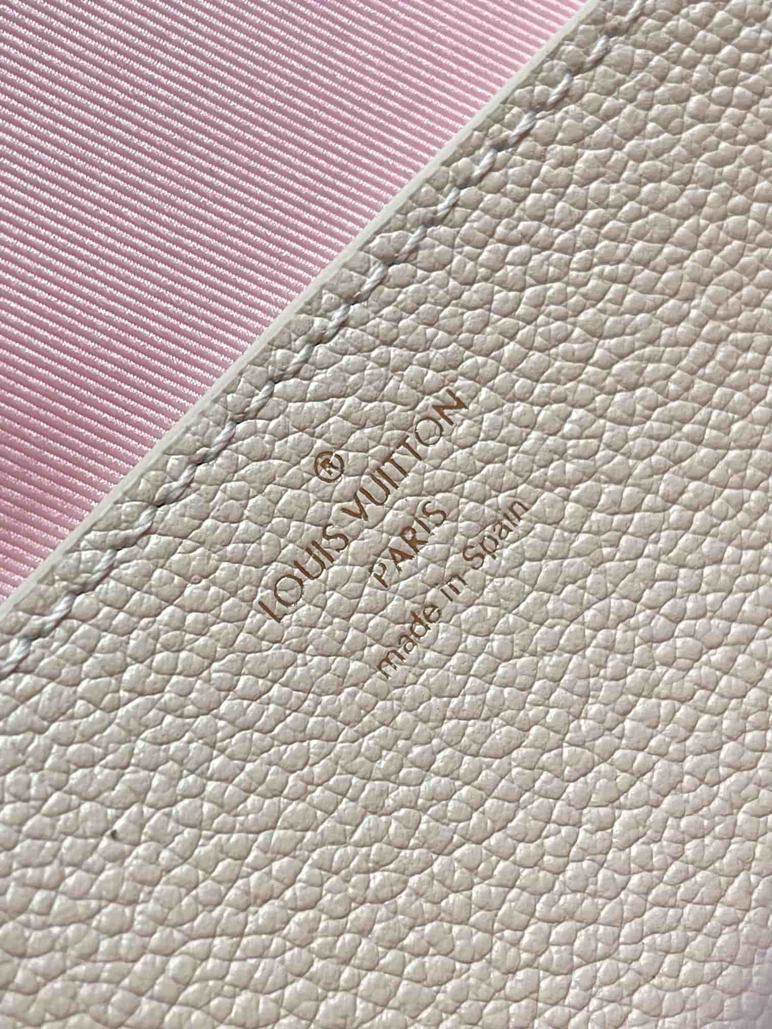 Louis Vuitton Wallet On Chain Métis Cream Monogram Empreinte embossed supple grained cowhide leather M82836 TOP