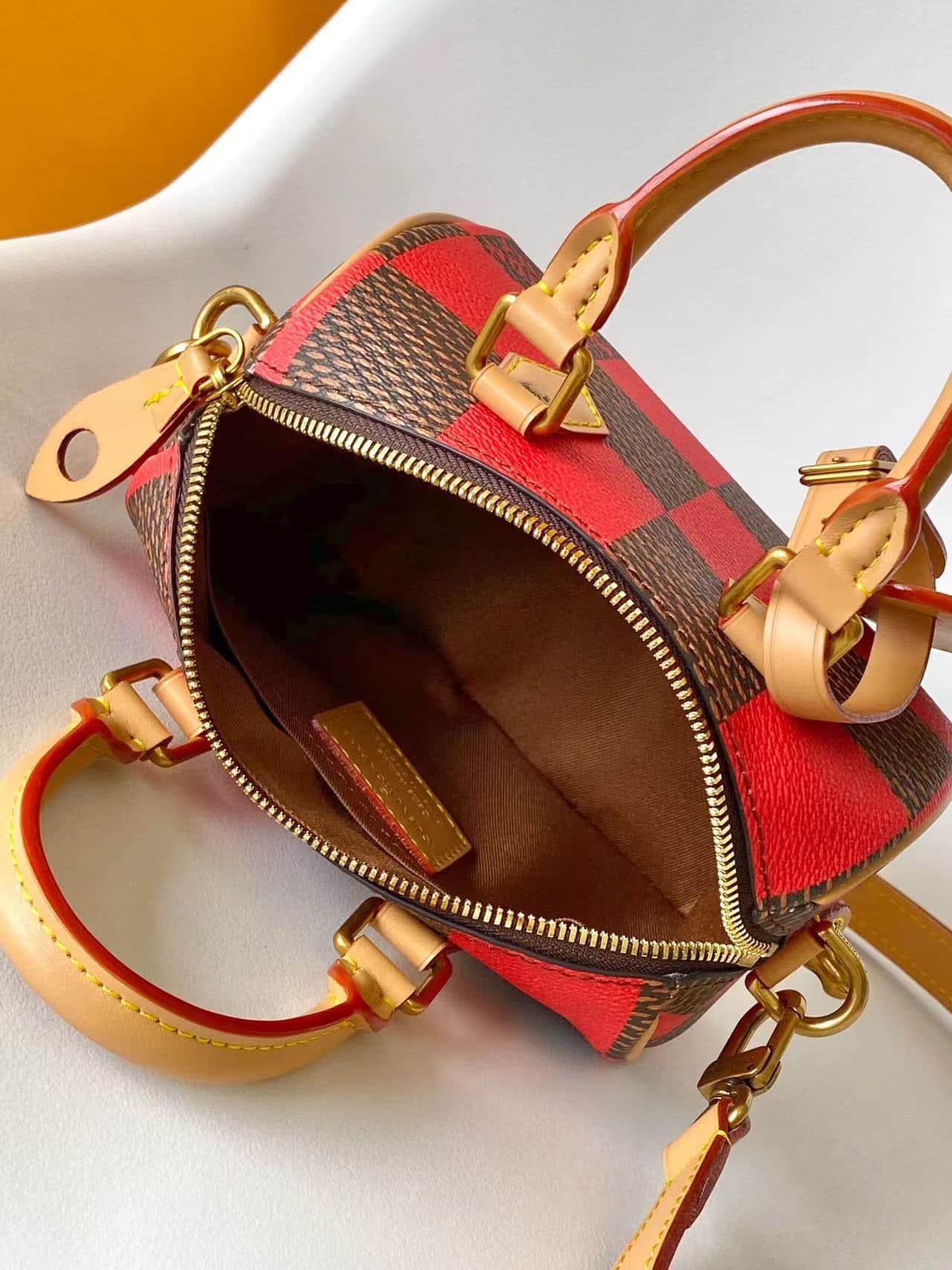 Louis Vuitton Speedy 18 Bandoulière Damier Pop N40611 High