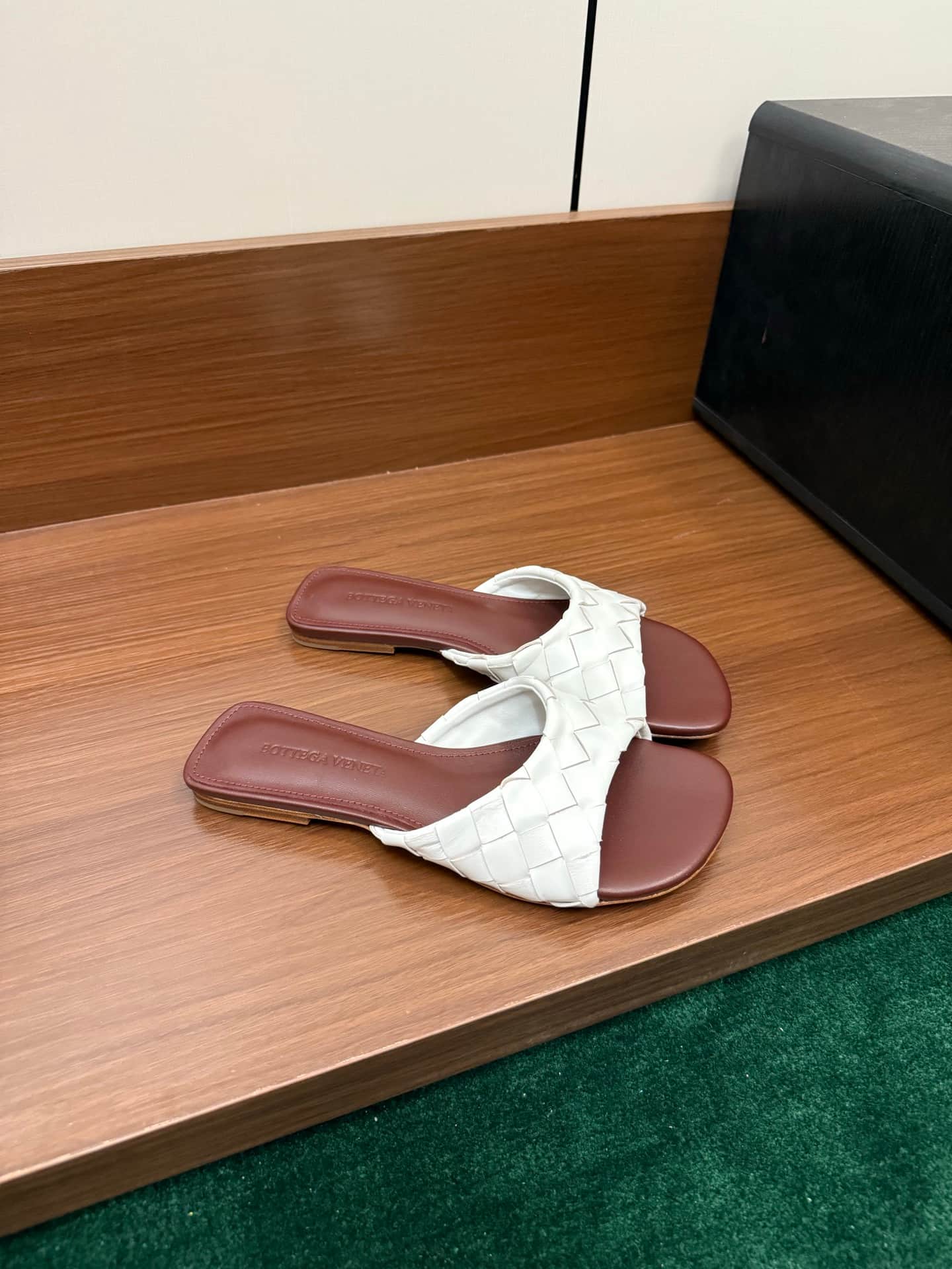 Bottega Veneta Livia Flat Mules Women
