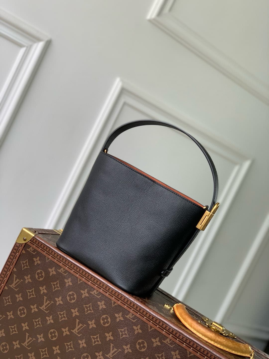 Louis Vuitton Low Key All In BB Black Calf leather M25543 High