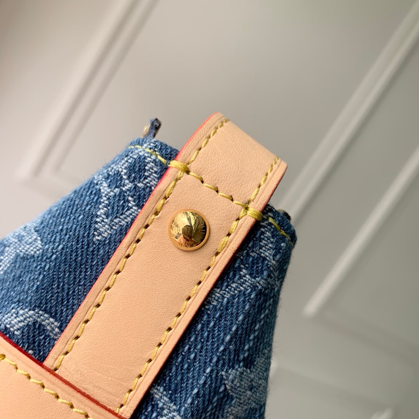 Louis Vuitton Cruiser Toiletry Bag Monogram Blue Denim M27945 High