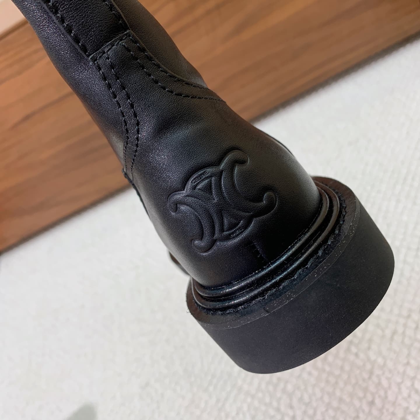 CELINE UNIVERSITE IN CALFSKIN Boots Shoes Women