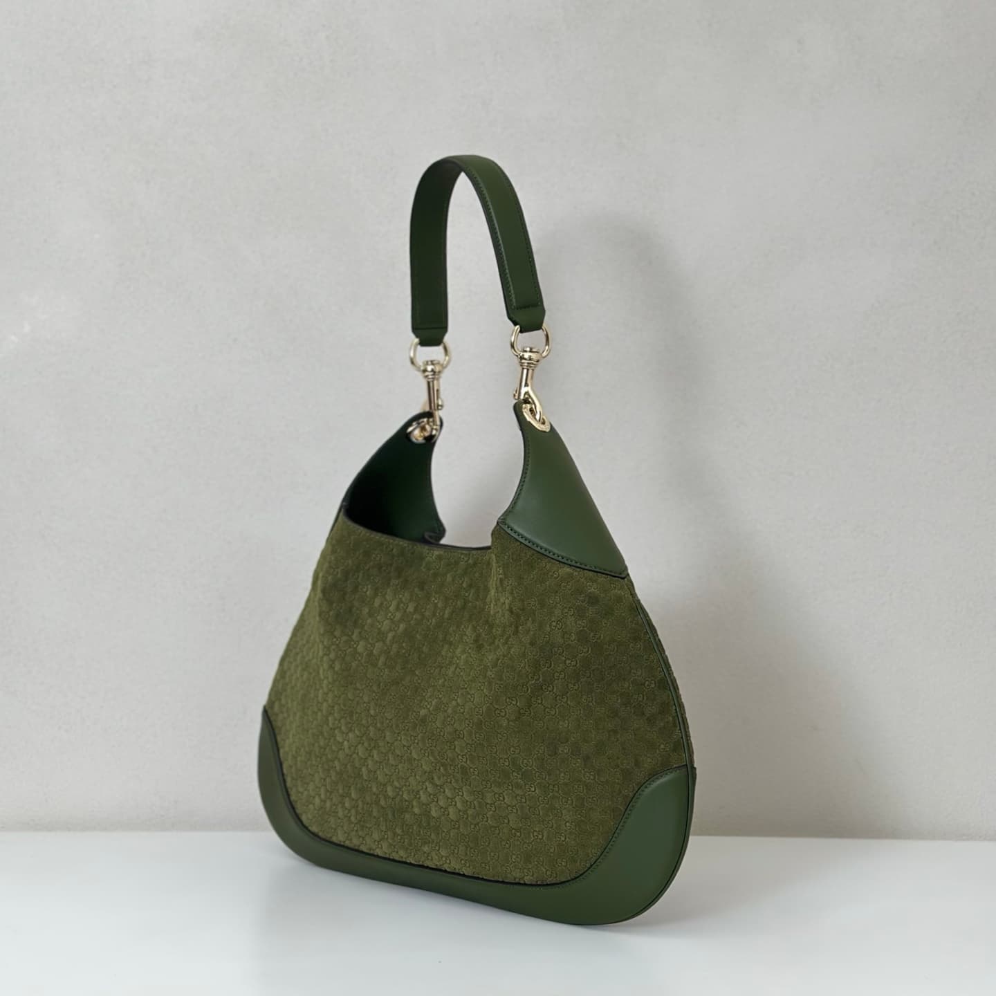 Gucci Medium B shoulder bag with micro GG monogram 834981 High