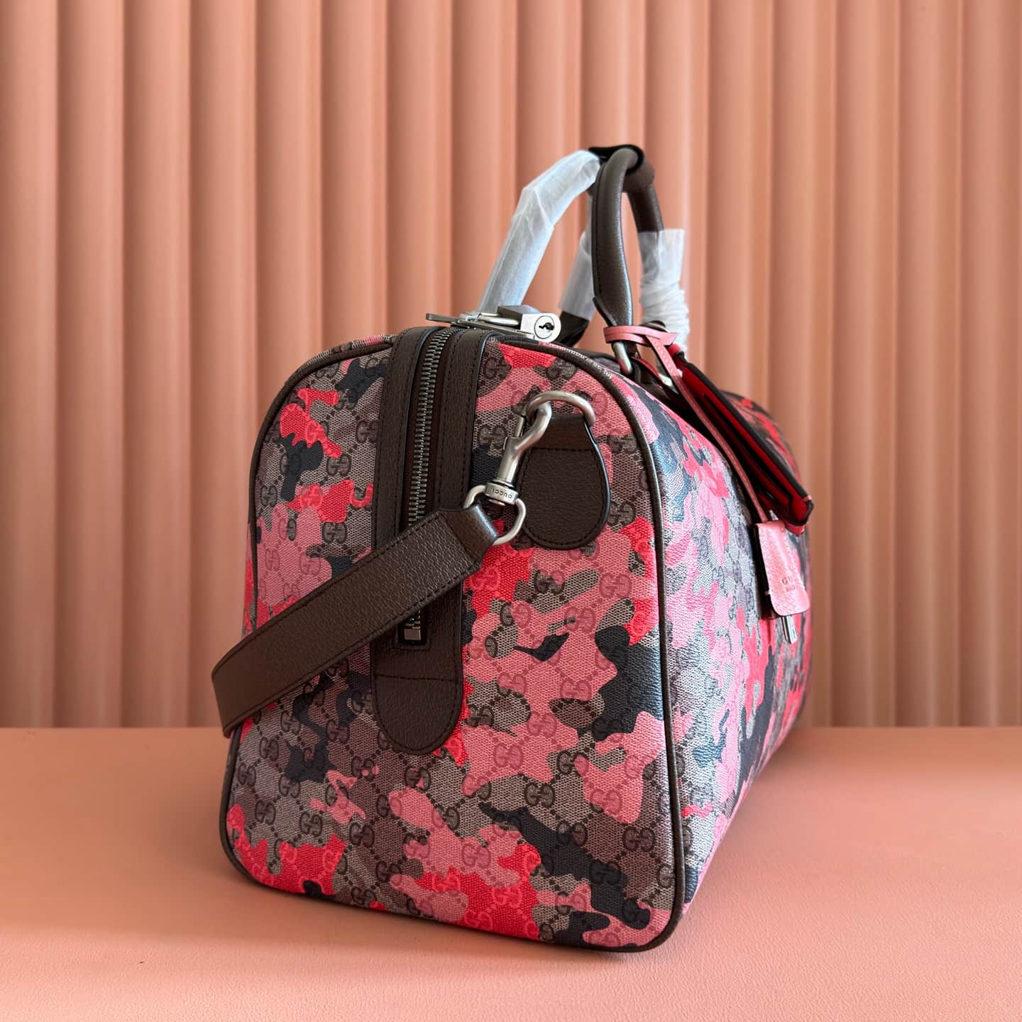 Gucci GG Camouflage Luggage duffle bags 834460 High