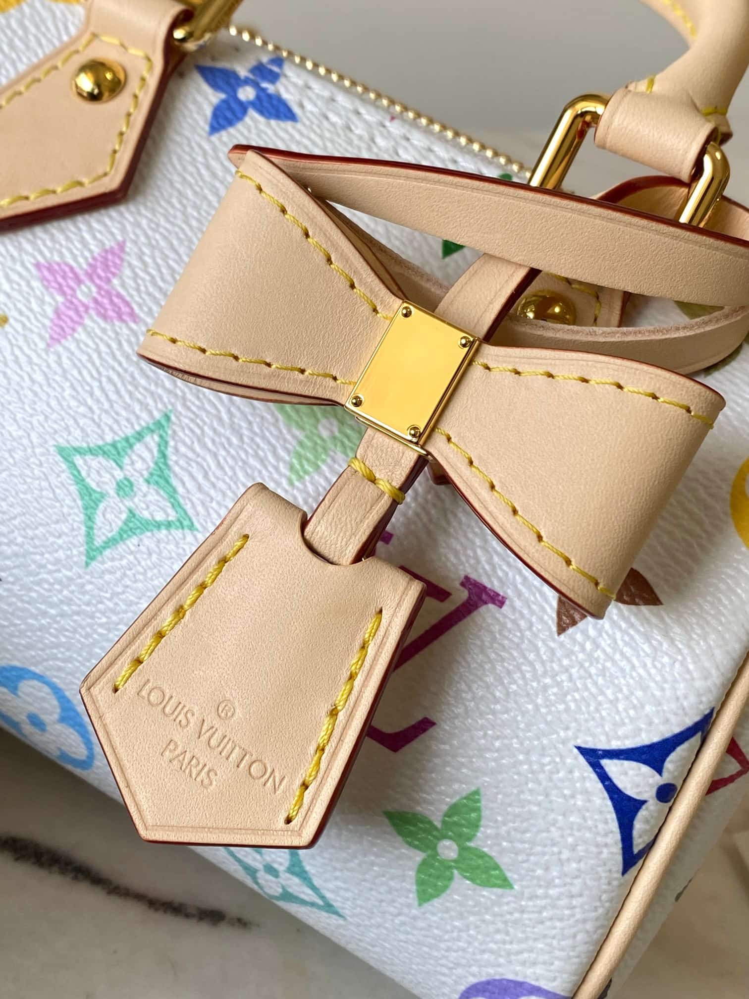 Louis Vuitton x Murakami NANO SPEEDY Monogram coated canvas M13 Top