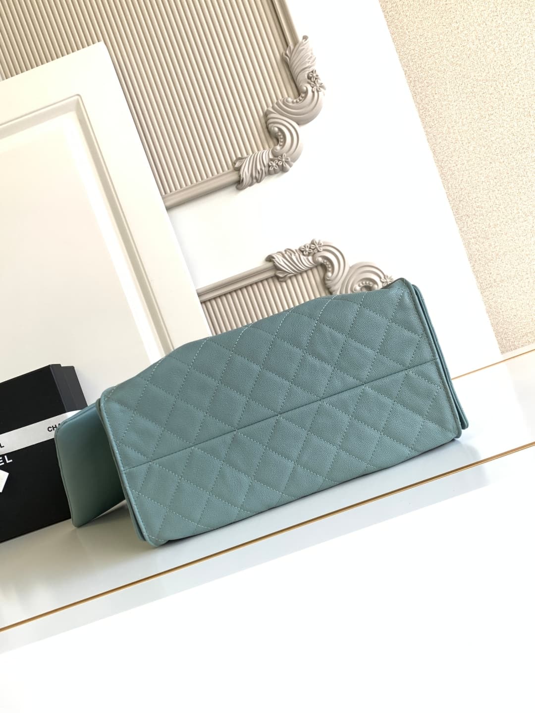 Chanel 25 Medium Hobo Medium handbag AS5311 Grained Calfskin & Gold-tone Metal Blue A