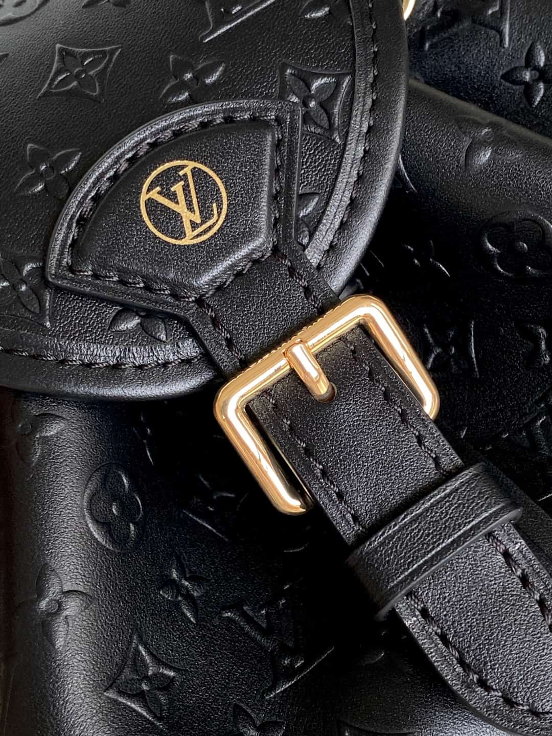 Louis Vuitton Odyssée Black Calfskin leather M25554 High