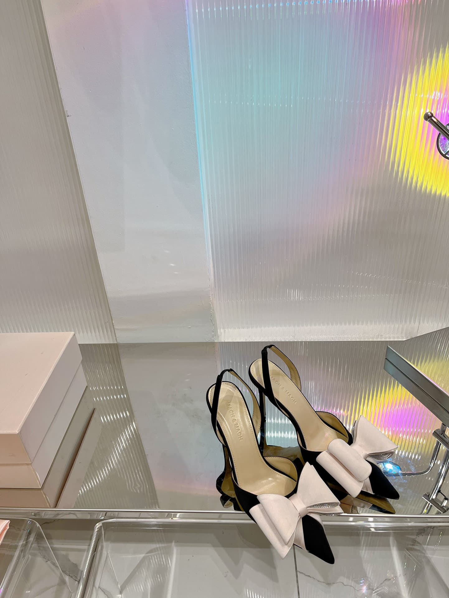 Mach Mach Le Cadeau Satin Slingbacks shoes Women