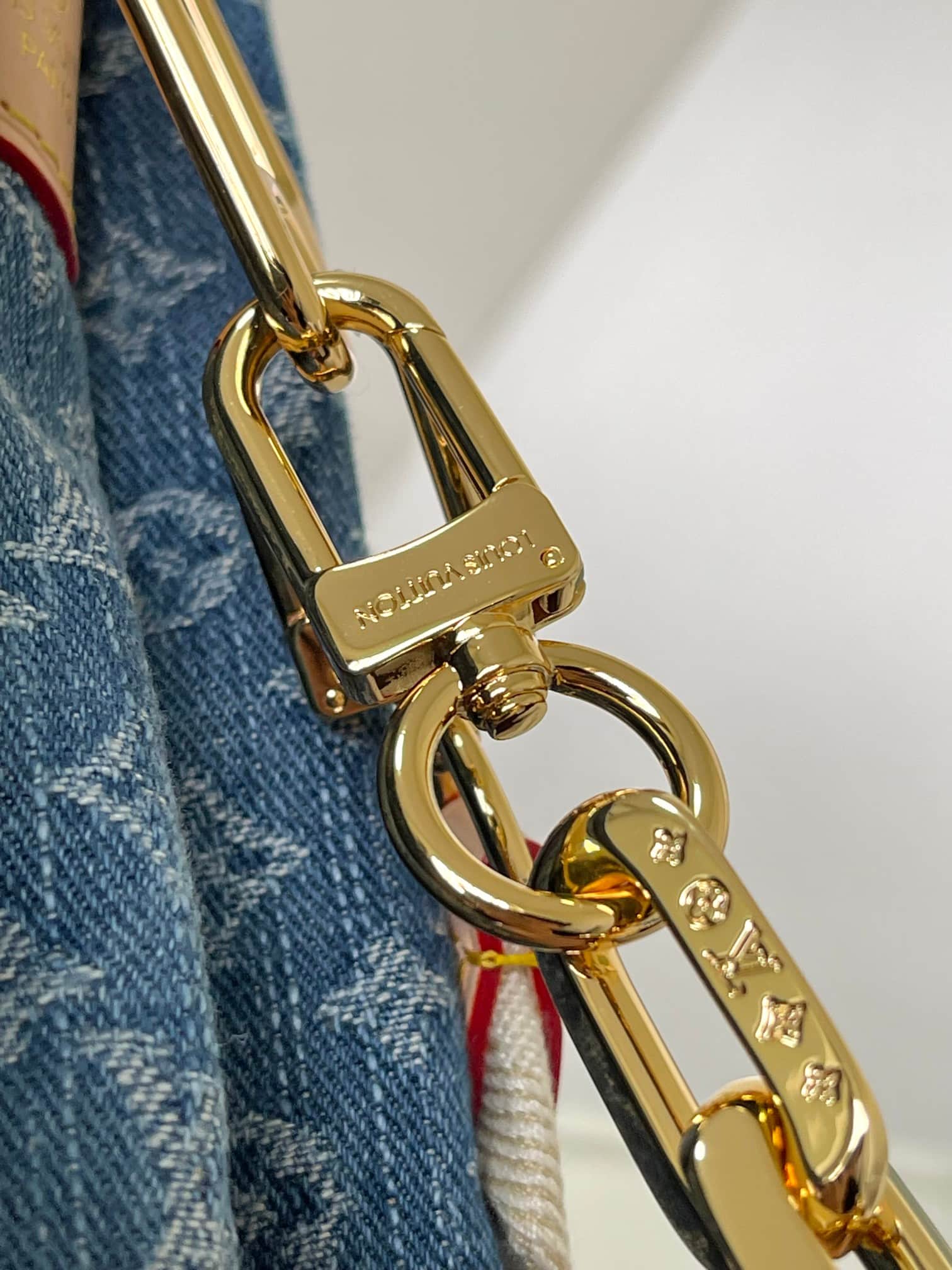 Louis Vuitton Coussin PM Monogram Denim in Navy Blue M24564 High