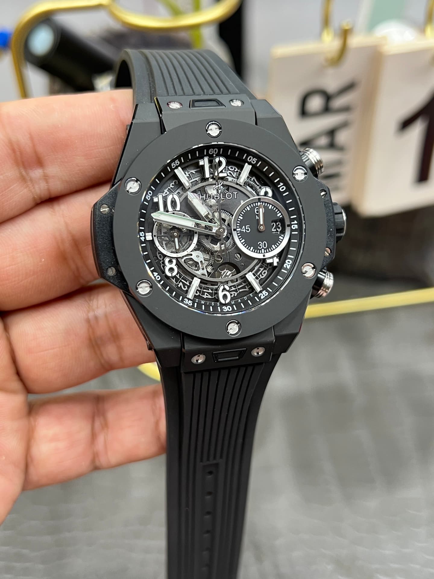 Hublot Big Bang Unico Black Magic Watch TOP