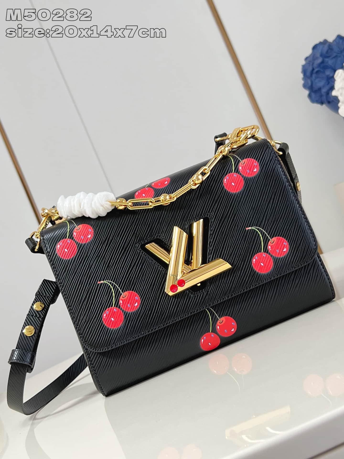 Louis Vuitton x Murakami Twist MM Epi grained cowhide leather M14094 High