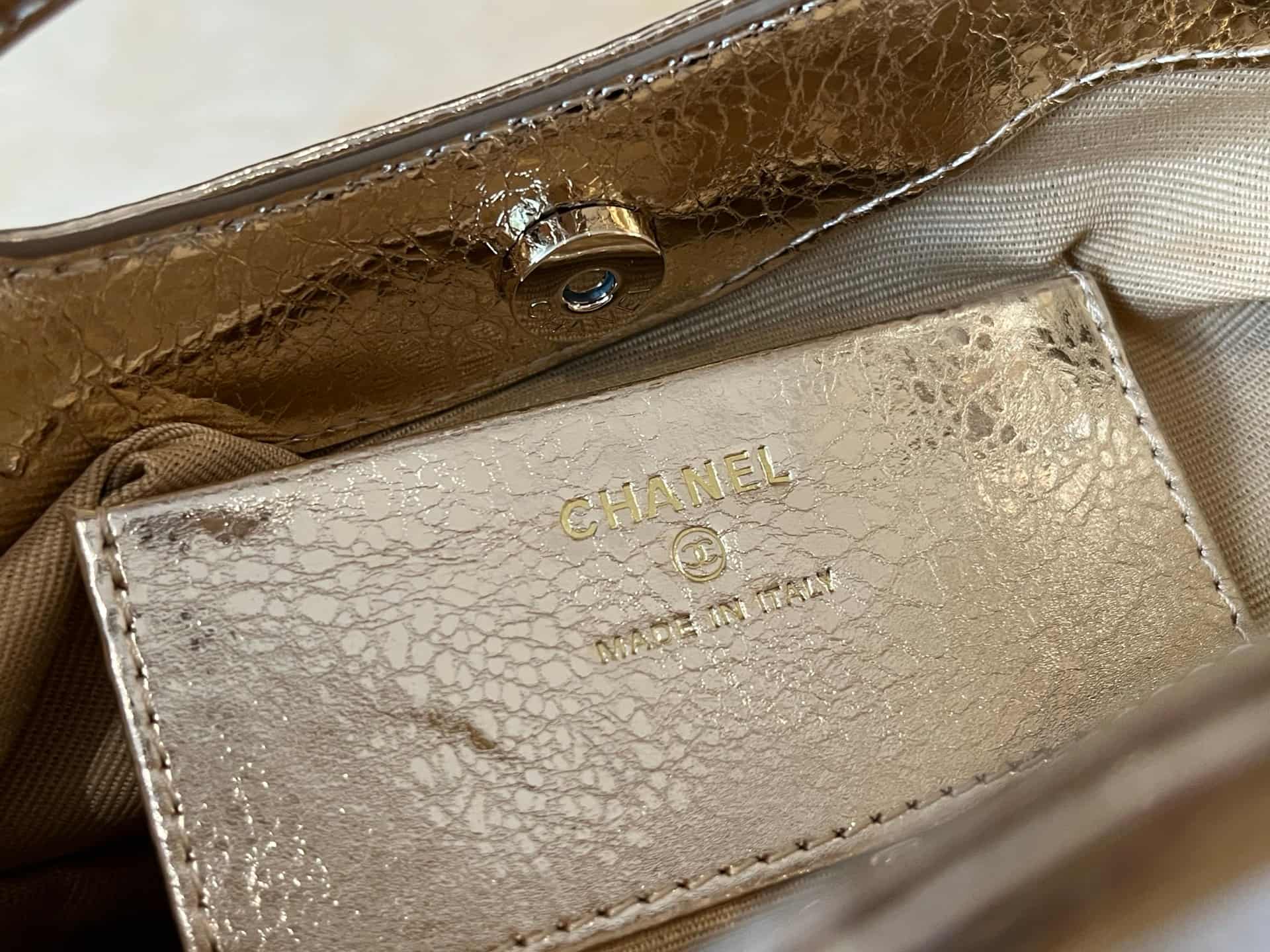 Chanel 31 Mini BAG Calfskin & Gold-Tone Metal AP3656 Gold A