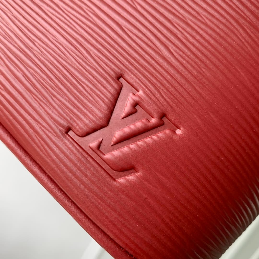 Louis Vuitton Nice Mini Epi grained leather Rouge M15191 Monogram Red High