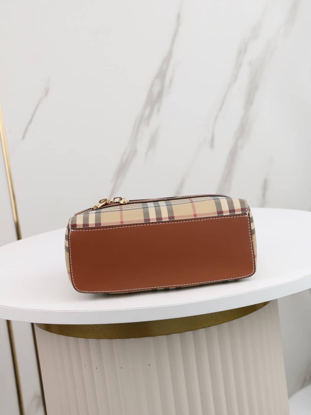 Burberry Check Vanity Bag High