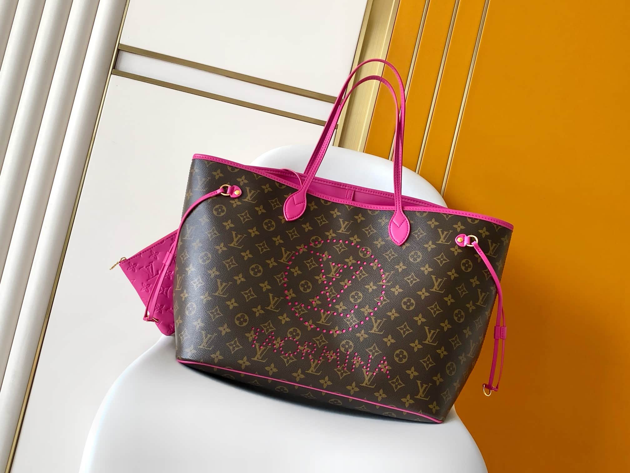 Louis Vuitton Neverfull GM Taormina Perforated Monogram coated canvas M29214 High