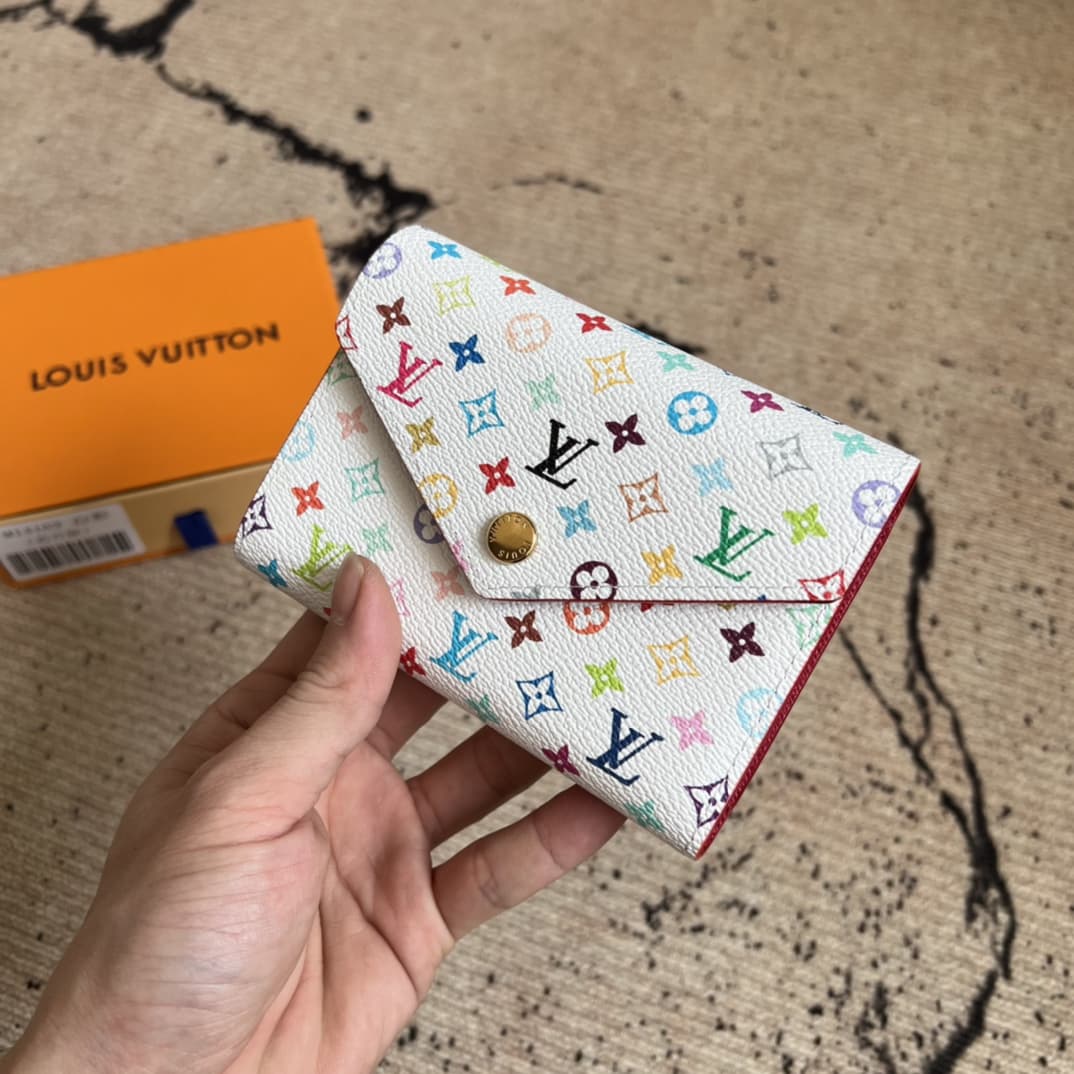Louis Vuitton x Murakami Victorine Wallet Monogram coated canvas M14163 High