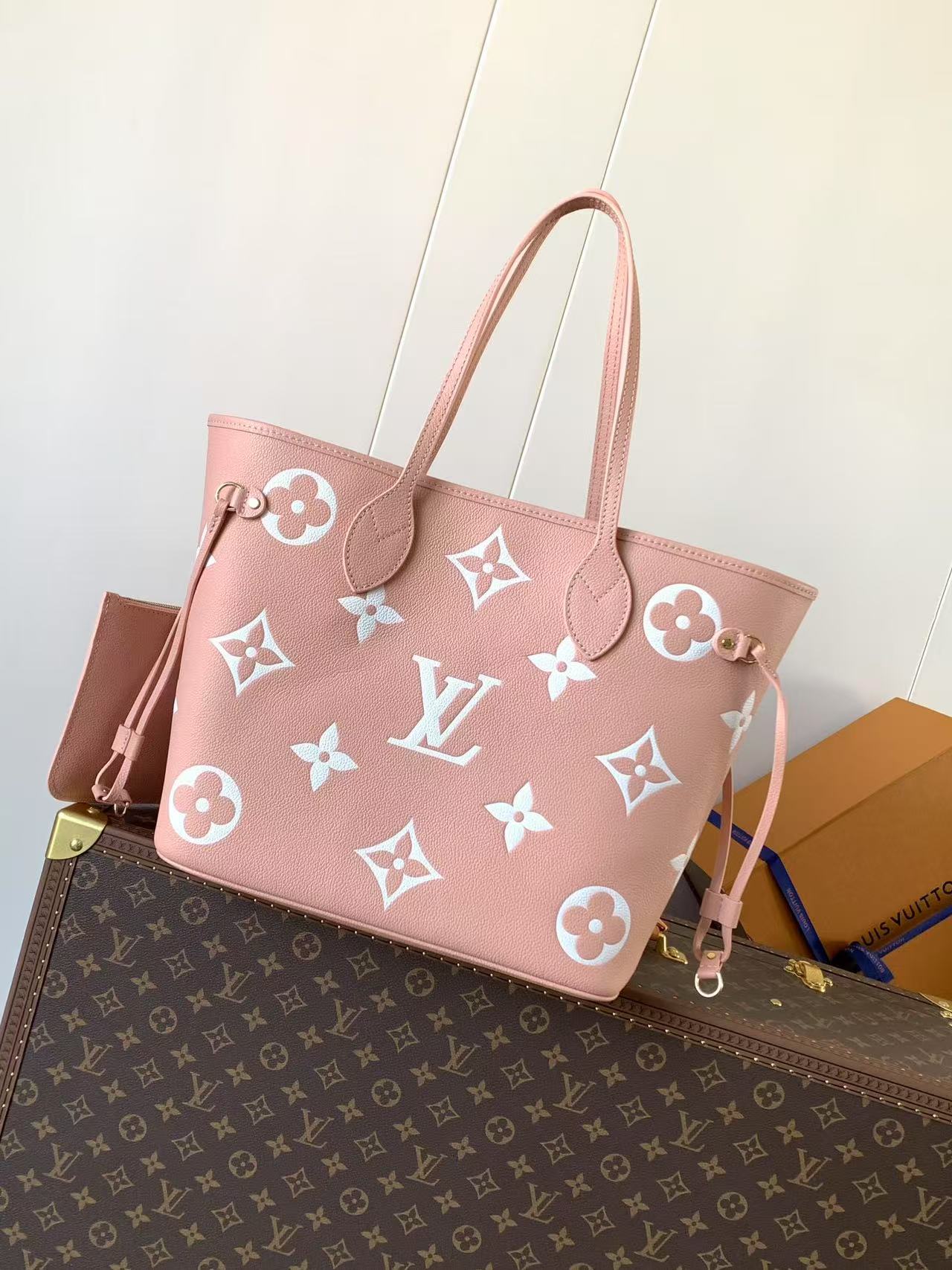 Louis Vuitton NEVERFULL MM Monogram Empreinte M46329 High