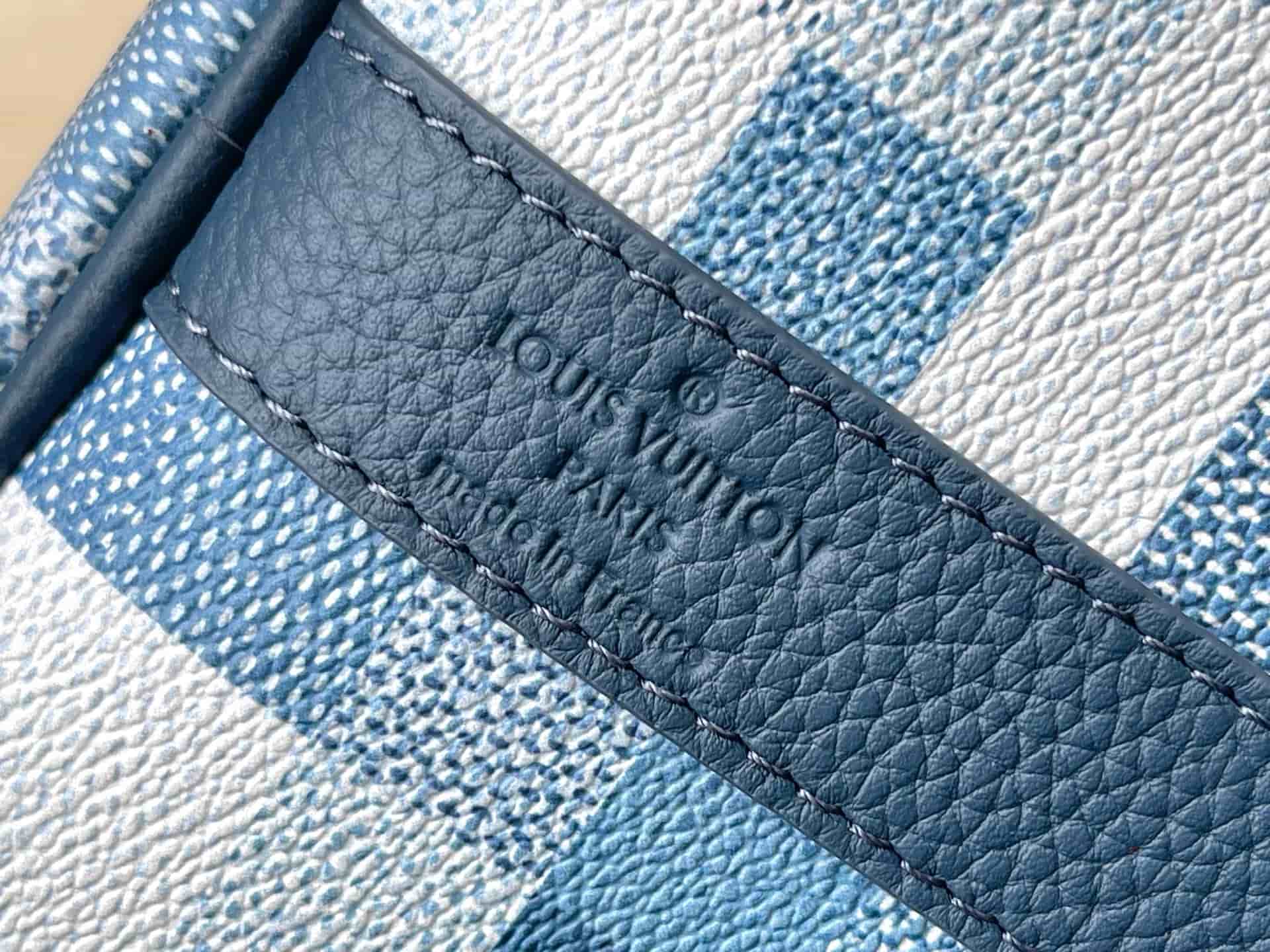 Louis Vuitton Keepall Bandoulière 45 Denim Blue Damoflage coated canvas M29601 TOP